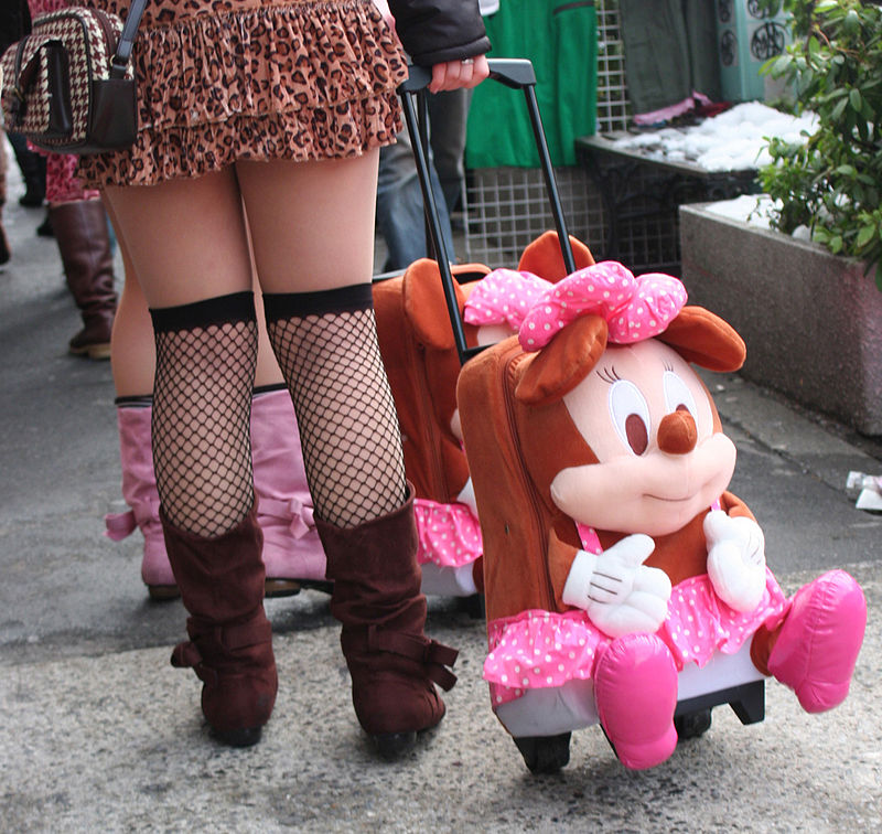 "Girls in Harajuku --- Kawaii?" by Jun, via Wiki Commons 